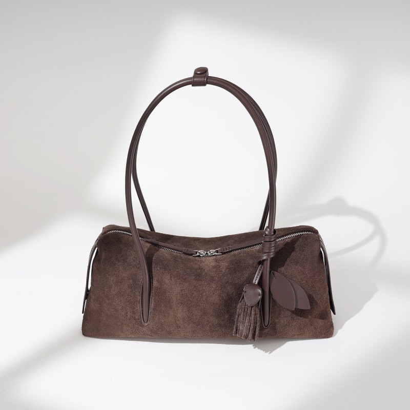 Luxury Bags Everyday - ヴィンテージ風普段使いカジュアルショルダートートバッグ 女性用 本革製 ソフト 秋冬新作 高級ハンドバッグ