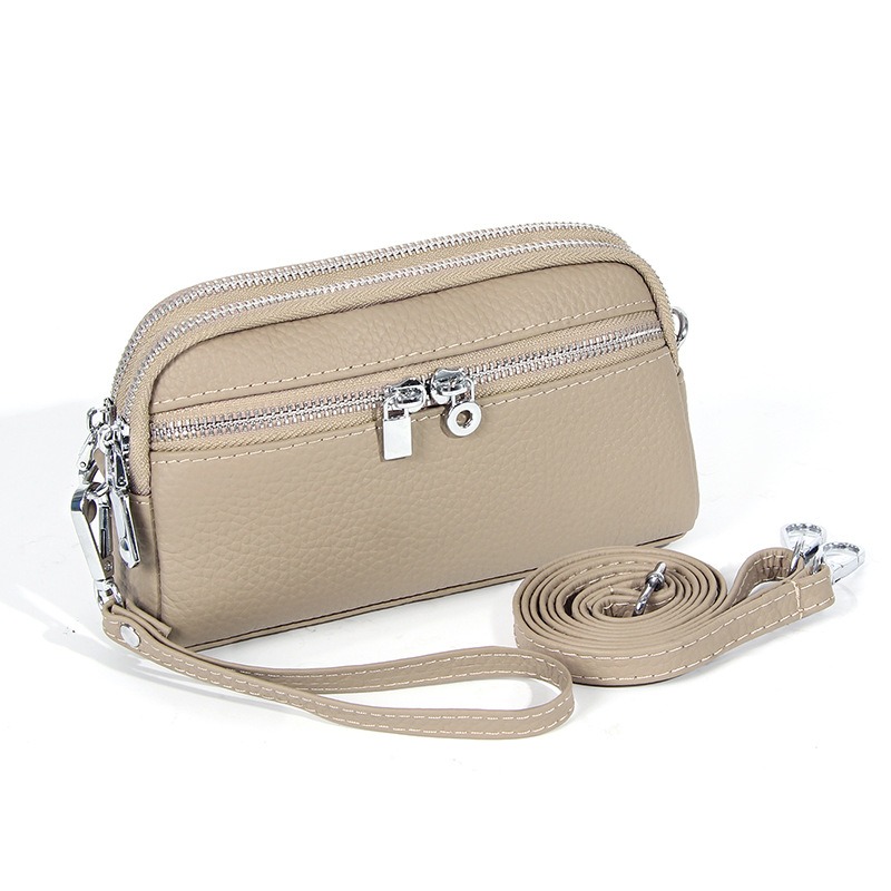 Luxury Bags Everyday - 洗練された日常使いのカジュアルな女性用クロスボディバッグ 本革製 大容量 調節可能なショルダーストラップ付き 高級ハンドバッグ