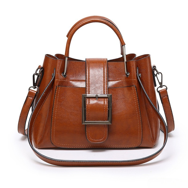 Luxury Bags Everyday - 時代を超えたヴィンテージ風日常使いの大型ショルダーバッグ、女性用本革製調節可能なストラップ付き高級ハンドバッグ