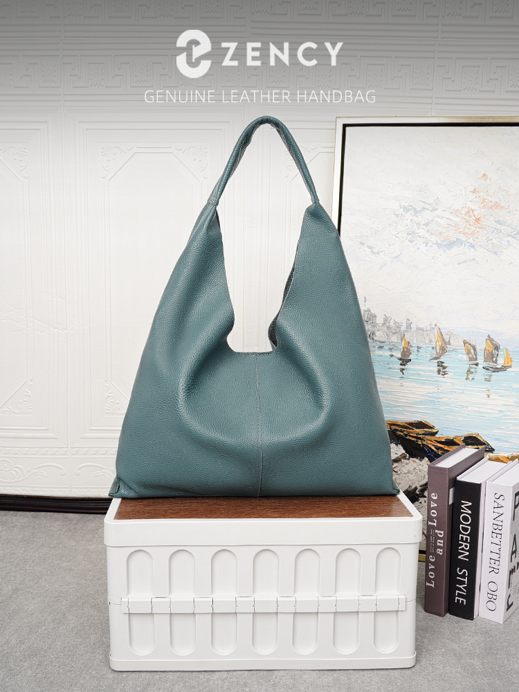 Luxury Bags Collection - Zency ソフト本革製レディースビッグトートバッグ ハンドバッグ 大容量ショッパーバッグ 2026年新作 レディースラグジュアリーバッグ