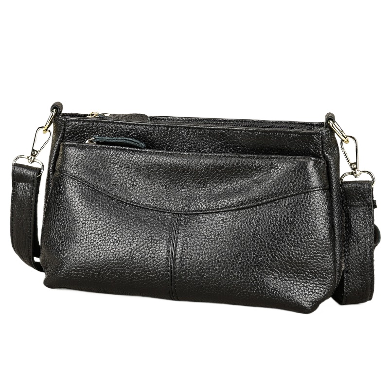 Luxury Bags Everyday - 洗練された普段使いのクロスボディバッグ 女性用 本革 ソフトで柔らかな丈夫なトップグレインレザー 高級ハンドバッグ デザイナー