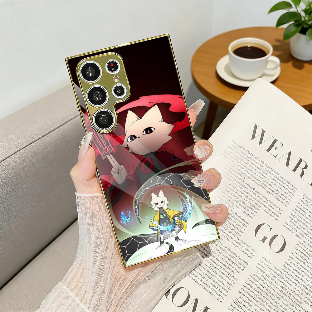 Luxury Bags Videos - ビデオゲームN-Nine Solsスマホケース 高級電気メッキメタルフレームケース Samsung Galaxy S25