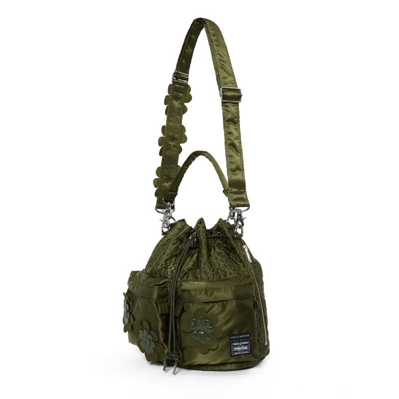 ラグジュアリー2WAYツールバッグ、和風3Dフラワーキルト巾 - Luxury Bags In Japan のレビューと価格