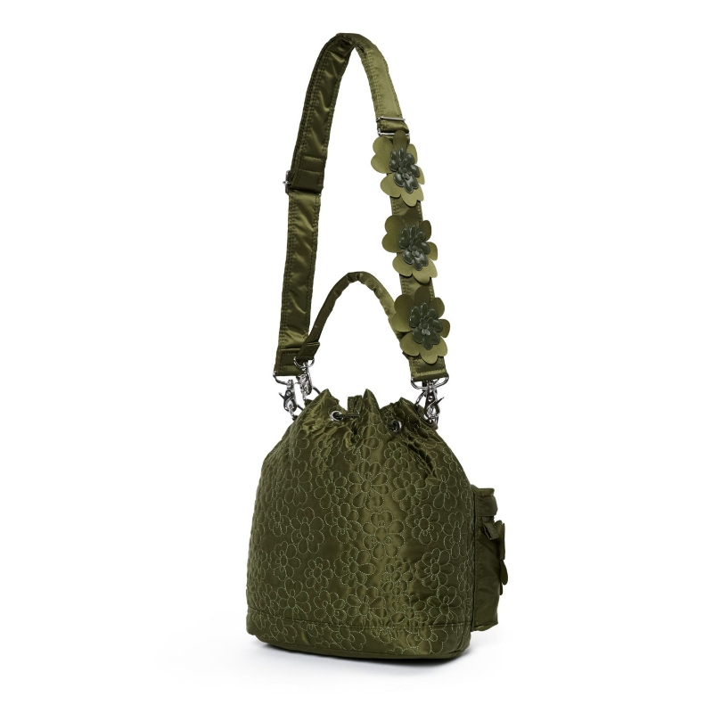 ラグジュアリー2WAYツールバッグ、和風3Dフラワーキルト巾 - Luxury Bags In Japan のレビューと価格