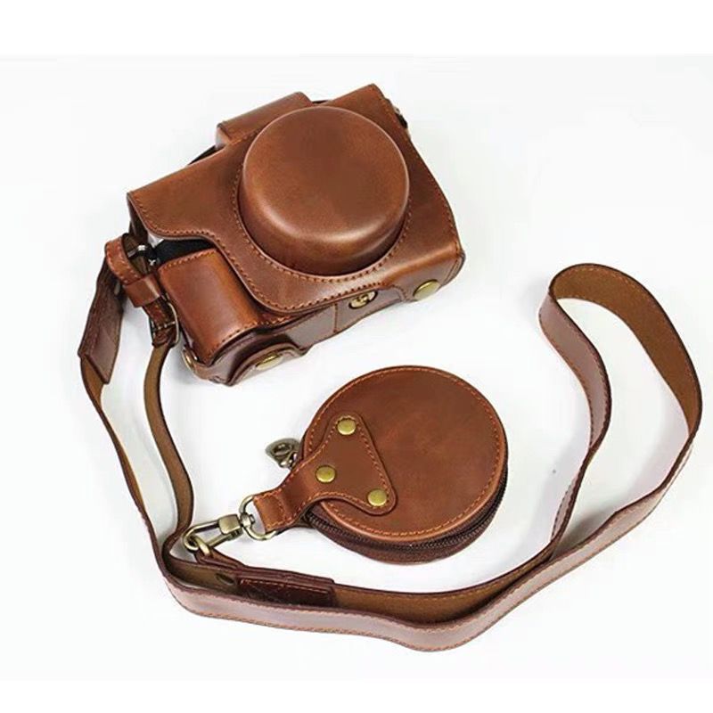 カメラ保護ケース,ストラップ付きPUレザーケース,オリンパス - Luxury Bags Videos のレビューと価格