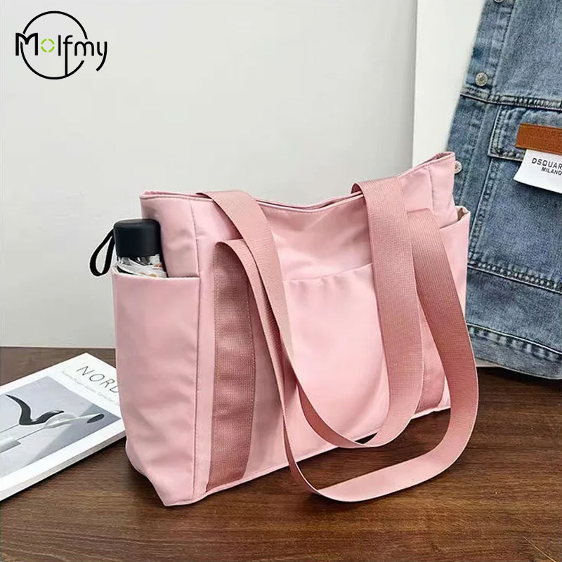 ナイロン製女性用ショルダーハンドバッグ,単色,ラグジュアリー - Luxury Bags Collection のレビューと価格
