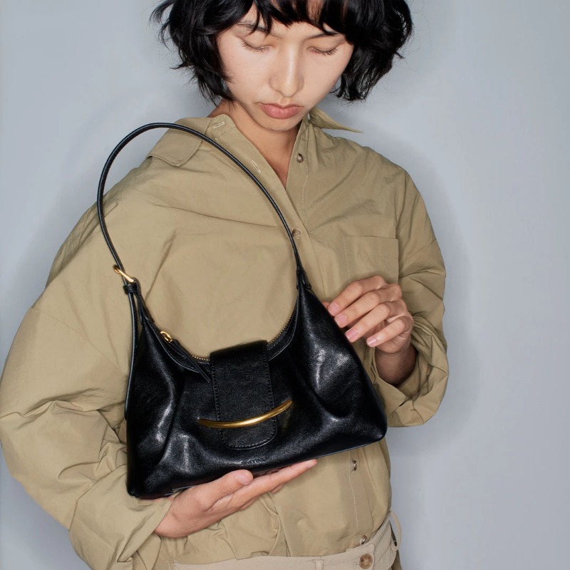 エレガントなミニマリストデザインの女性用ショルダーバッグ、柔 - Luxury Bags Everyday のレビューと価格