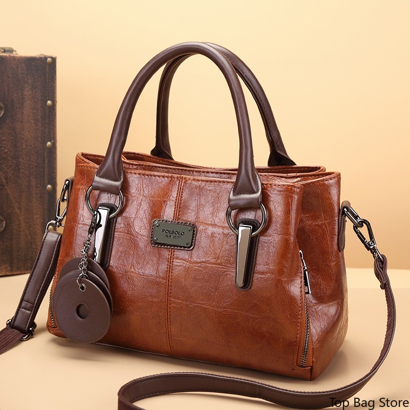 時代を超越したヴィンテージクロスボディバッグ 女性用 本革シ - Luxury Bags Everyday のレビューと価格