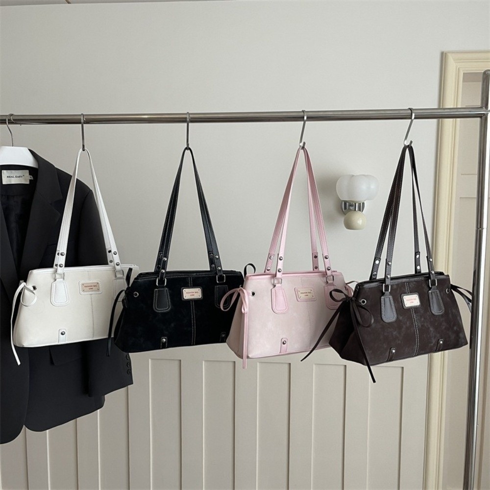 ミニマリストフェイクレザートートバッグ、構造化されたデュアル - Structured Handbag Top Handle のレビューと価格