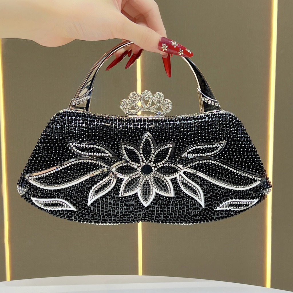 トップハンドルバッグ 花柄 ウェディングパーティー ハンドバ - Structured Handbag Top Handle のレビューと価格