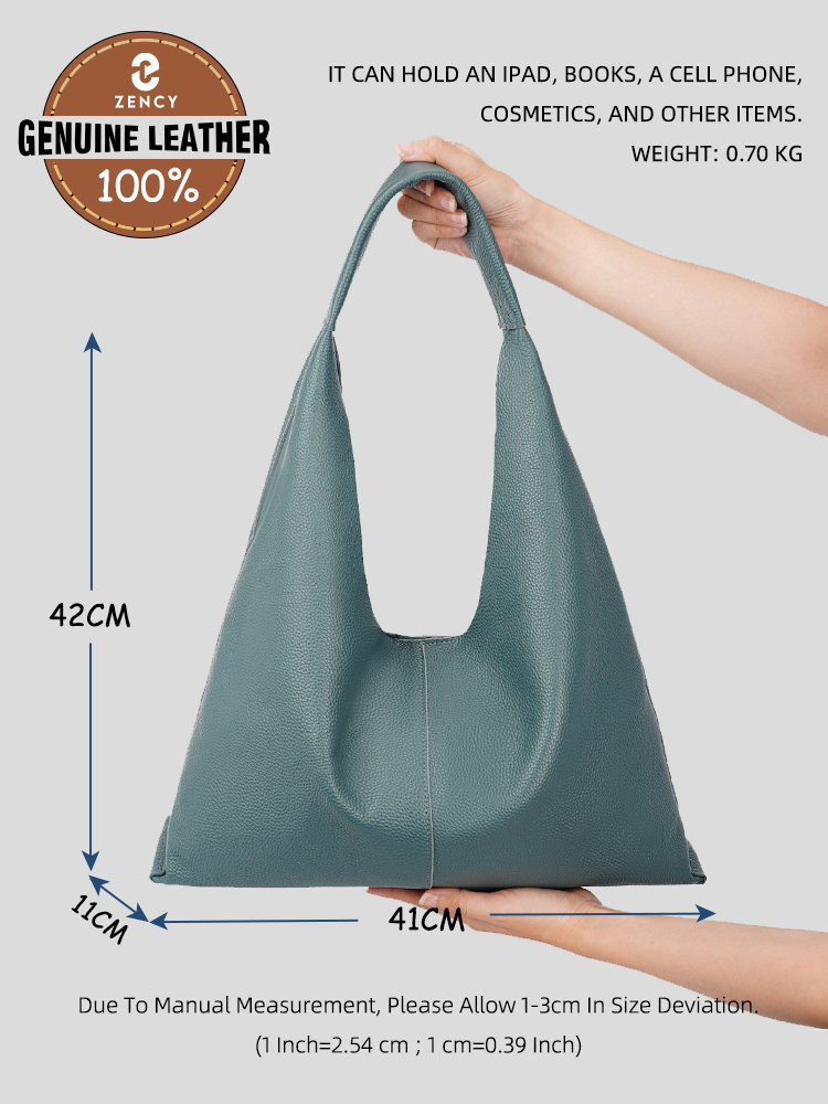 Zency ソフト本革製レディースビッグトートバッグ ハンド - Luxury Bags Collection のレビューと価格