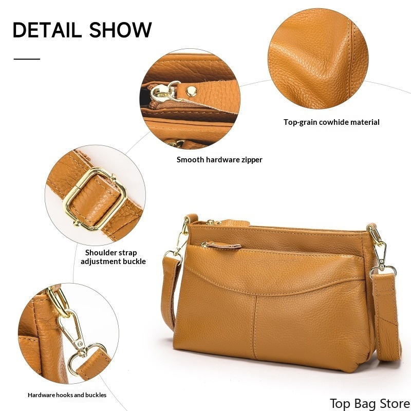 洗練された普段使いのクロスボディバッグ 女性用 本革 ソフト - Luxury Bags Everyday のレビューと価格