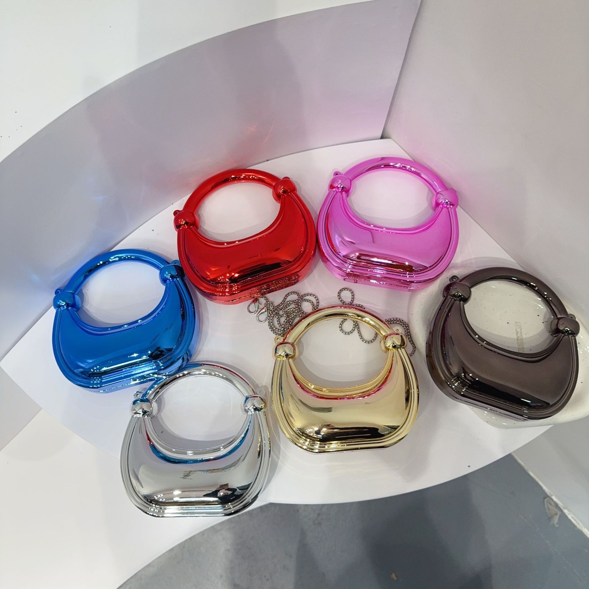 ミニゴールデンイブニングバッグ財布とハンドバッグ高級デザイナ - Luxury Bags Collection のレビューと価格