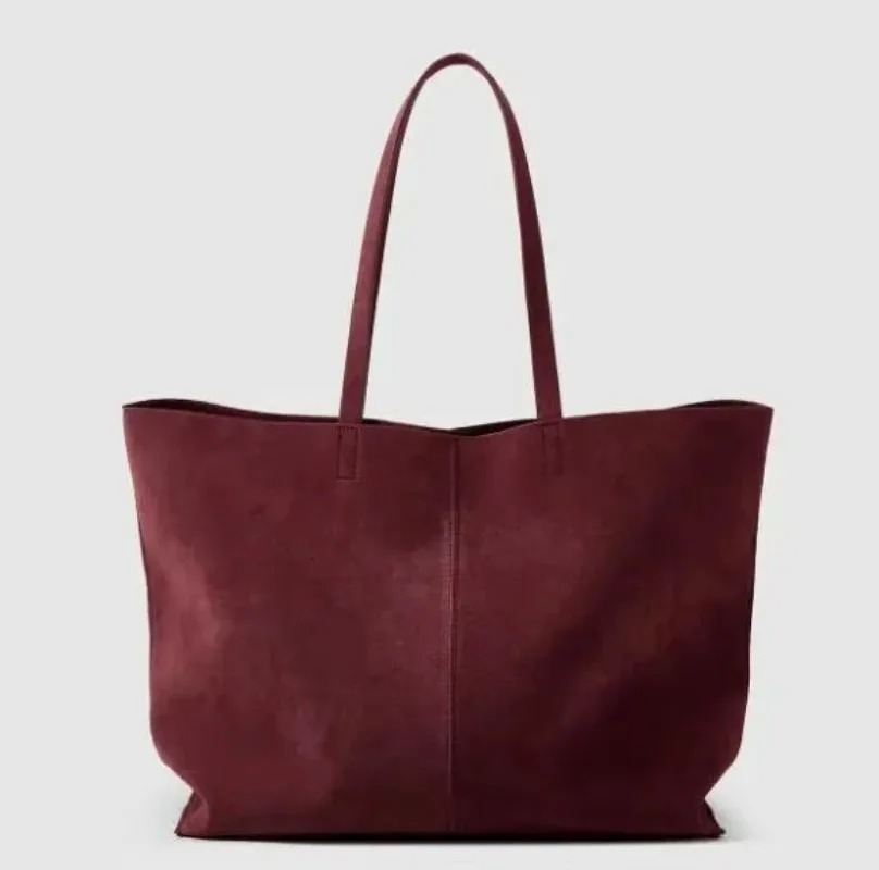 大容量ファッションショルダーハンドバッグ レディース スエー - Luxury Bags Everyday のレビューと価格