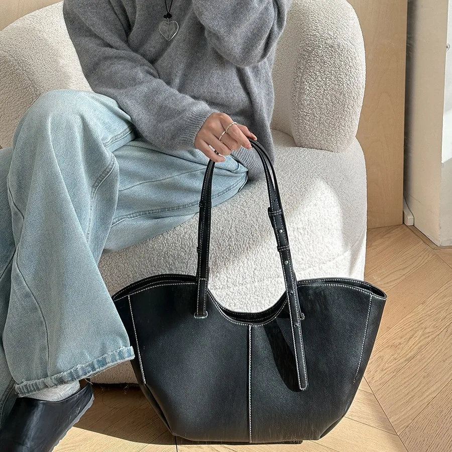 ヴィンテージ女性用ハンドバッグ 大容量ポータブルショッピング - Luxury Bags Collection のレビューと価格