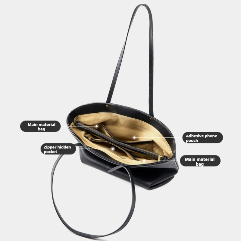 ミニマリストトートバッグ レディース 本革 大容量 日常使い - Luxury Bags Everyday のレビューと価格