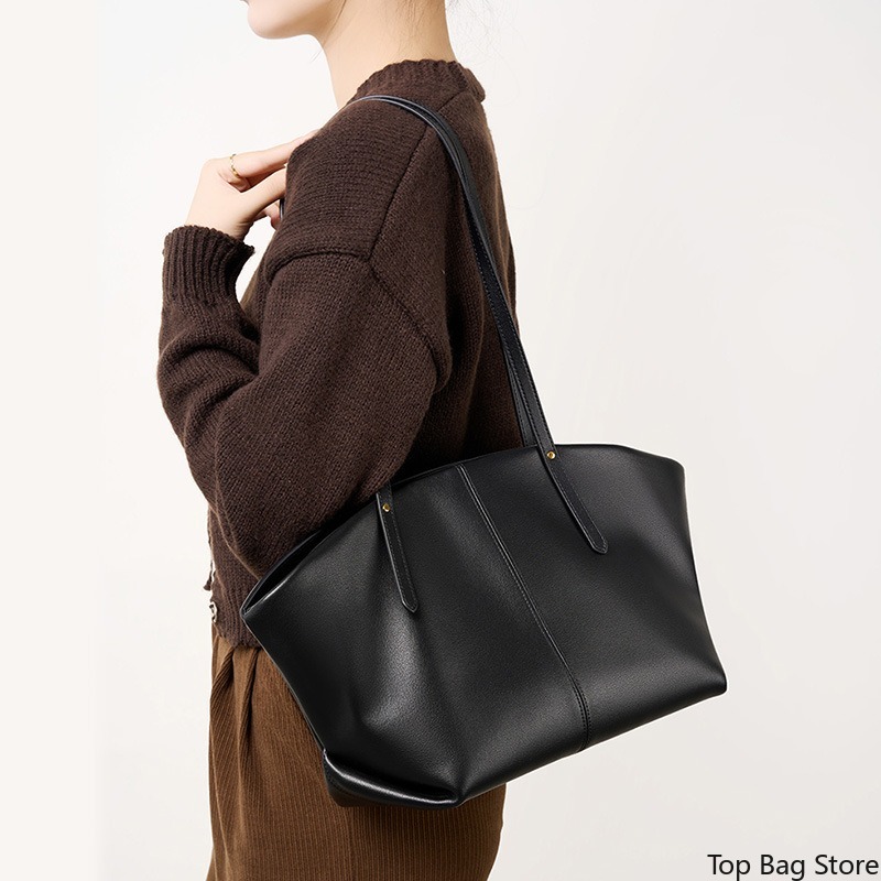 ミニマリストトートバッグ レディース 本革 大容量 日常使い - Luxury Bags Everyday のレビューと価格