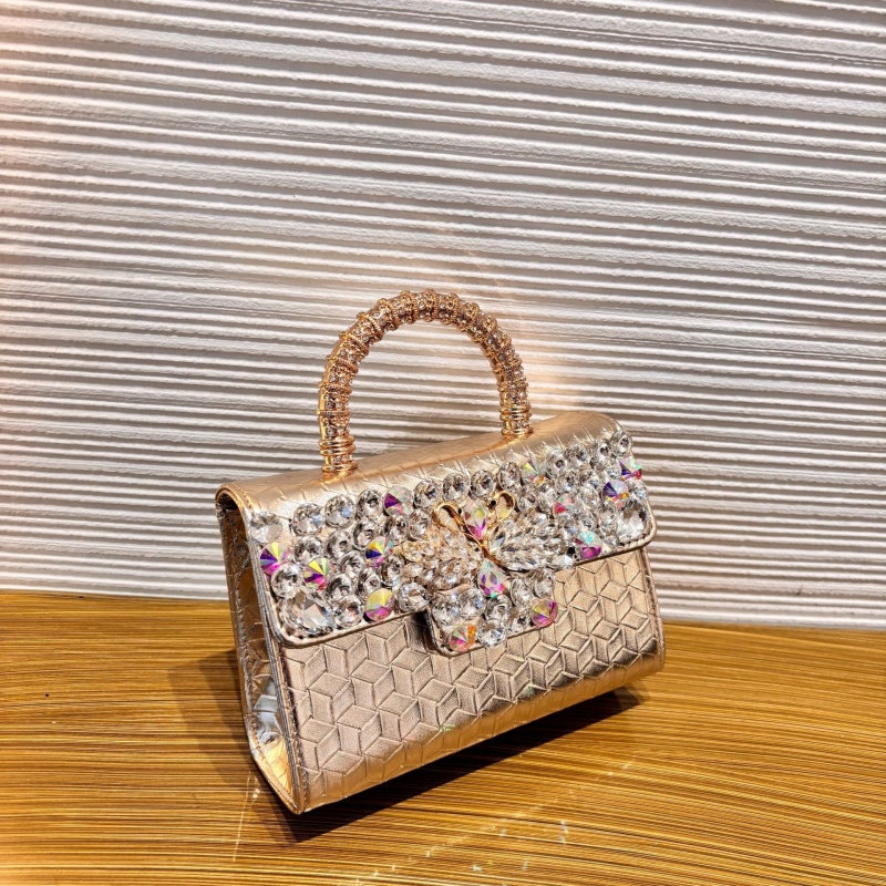 高級グリッタークリスタルラインストーンイブニングバッグヴィン - Luxury Bags Collection のレビューと価格