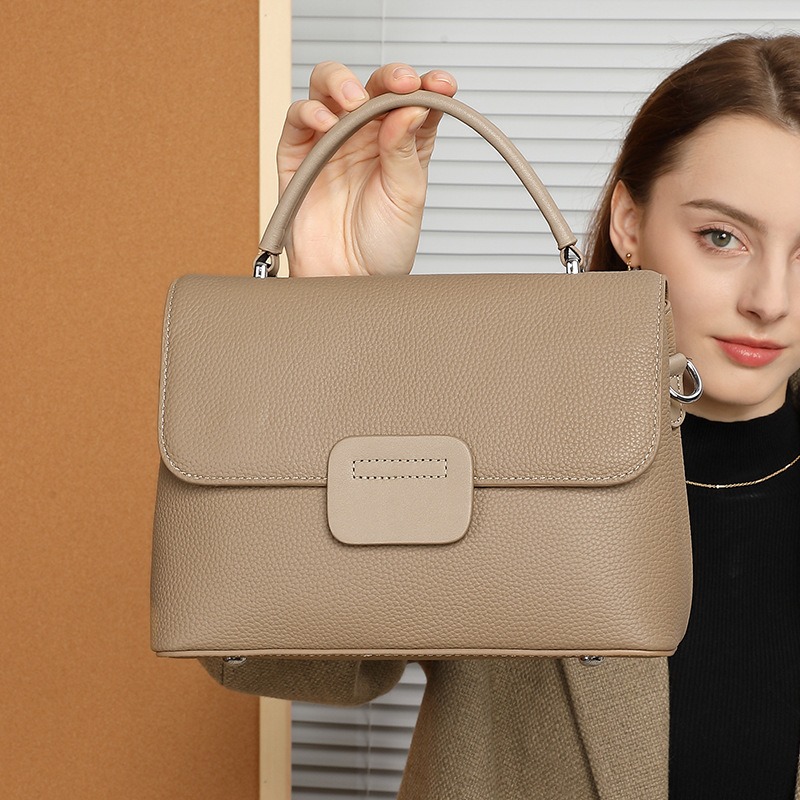 本革ショルダーバッグ レディース フルグレインレザー 取り外 - Quiet Luxury Bags Crossbody のレビューと価格