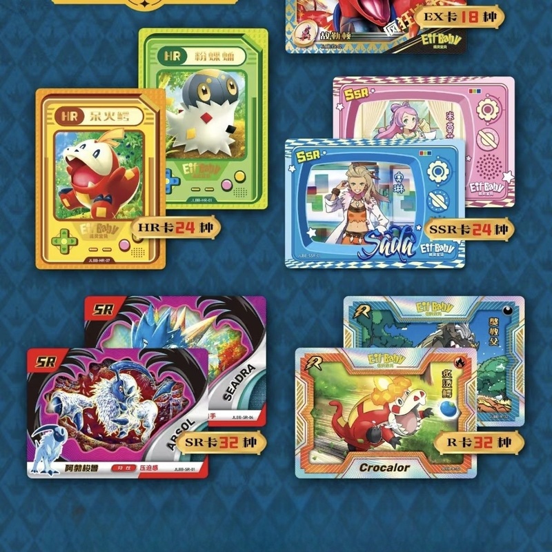 新しい30枚入りポケモンアニメゲームエルフカード高級ペットカ - Luxury Bags In Japan のレビューと価格