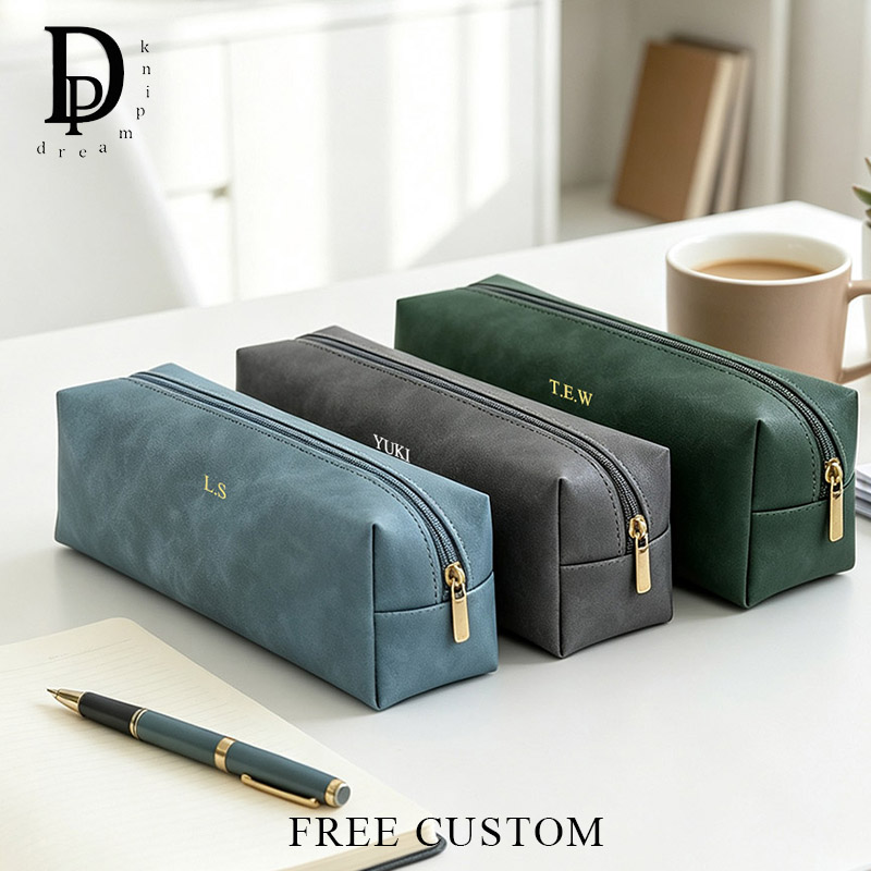 ヴィンテージPUレザー カスタムイニシャル入りペンポーチ ジ - Luxury Bags China Wholesale のレビューと価格
