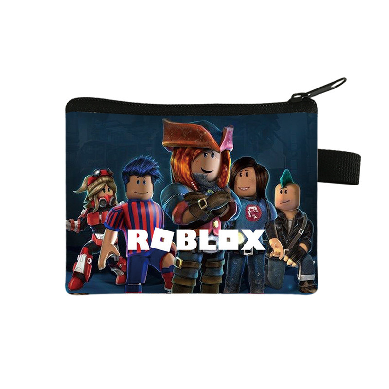 人気のROBLOXフィギュアゲームのかわいいコインパース、携 - Accordion Wallet Zip のレビューと価格