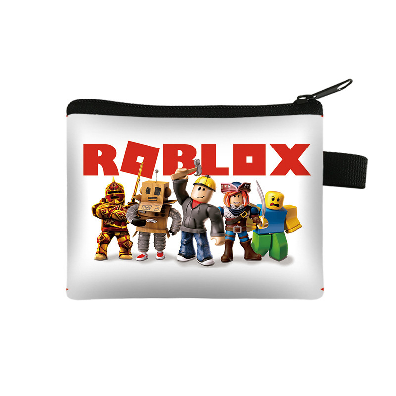 人気のROBLOXフィギュアゲームのかわいいコインパース、携 - Accordion Wallet Zip のレビューと価格