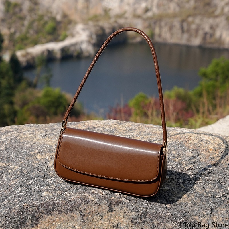 ミニマリストな日常使いの女性用ショルダーバッグ、柔らかい本革 - Luxury Bags Everyday のレビューと価格