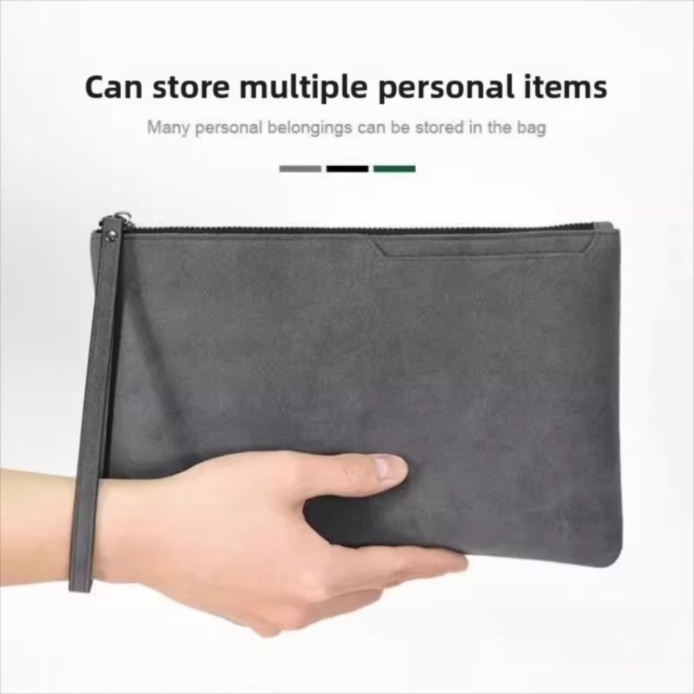 ギフトポータブルメンズビジネスクラッチバッグ大容量小銭入れハ - Accordion Wallet Zip のレビューと価格